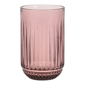 ΣΕΤ 6 ΤΜΧ ΠΟΤΗΡΙΑ ΓΥΑΛΙΝΑ 410ml ΣΕ ΜΩΒ ΧΡΩΜΑ ANKOR