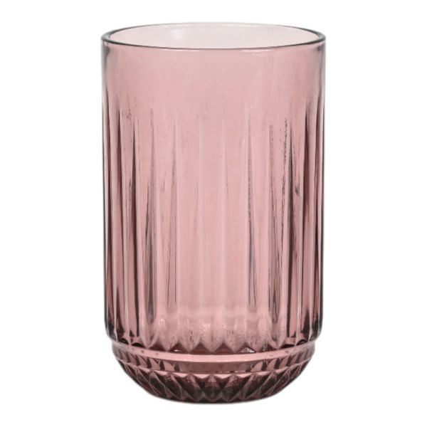 ΣΕΤ 6 ΤΜΧ ΠΟΤΗΡΙΑ ΓΥΑΛΙΝΑ 410ml ΣΕ ΜΩΒ ΧΡΩΜΑ ANKOR