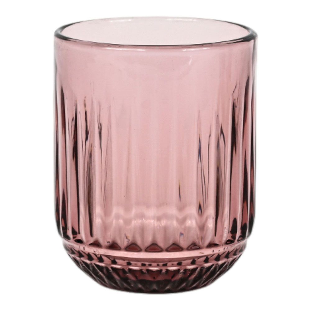 ΣΕΤ 6 ΤΜΧ ΠΟΤΗΡΙΑ ΓΥΑΛΙΝΑ 260ml ΣΕ ΜΩΒ ΧΡΩΜΑ ANKOR