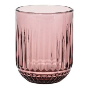 ΣΕΤ 6 ΤΜΧ ΠΟΤΗΡΙΑ ΓΥΑΛΙΝΑ 260ml ΣΕ ΜΩΒ ΧΡΩΜΑ ANKOR