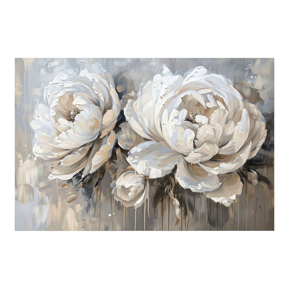 ΠΙΝΑΚΑΣ ΕΛΑΙΟΓΡΑΦΙΑ ΣΕ ΤΥΠΩΜΕΝΟ ΚΑΜΒΑ ΜΕ ΣΧΕΔΙΟ ΛΟΥΛΟΥΔΙΑ 60x90εκ. ANKOR