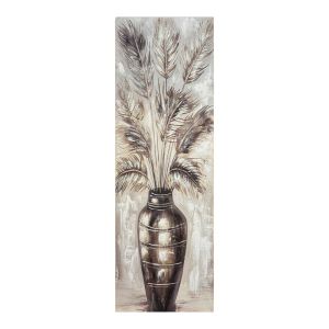 ΠΙΝΑΚΑΣ ΕΛΑΙΟΓΡΑΦΙΑ ΣΕ ΤΥΠΩΜΕΝΟ ΚΑΜΒΑ ΒΑΖΟ ΜΕ ΛΟΥΛΟΥΔΙΑ 30x90εκ. ANKOR