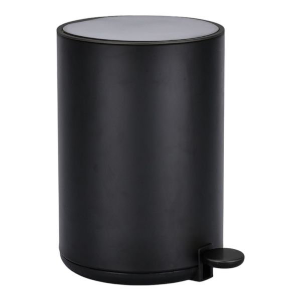 ΚΑΛΑΘΙ ΜΠΑΝΙΟΥ 5lt DUTCH LIFESTYLE ΜΕΤΑΛΛΙΚΟ SOFT CLOSE ΜΑΥΡΟ ΜΑΤ ANKOR