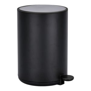 ΚΑΛΑΘΙ ΜΠΑΝΙΟΥ 5lt DUTCH LIFESTYLE ΜΕΤΑΛΛΙΚΟ SOFT CLOSE ΜΑΥΡΟ ΜΑΤ ANKOR