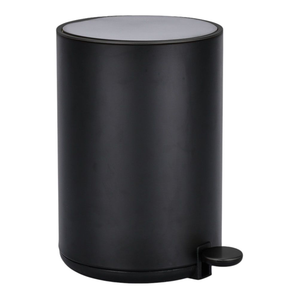 ΚΑΛΑΘΙ ΜΠΑΝΙΟΥ 5lt DUTCH LIFESTYLE ΜΕΤΑΛΛΙΚΟ SOFT CLOSE ΜΑΥΡΟ ΜΑΤ ANKOR