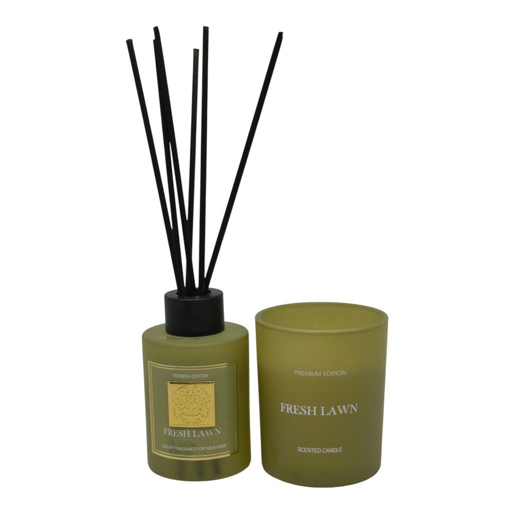 ΣΕΤ ΑΡΩΜΑΤΙΚΟΥ ΧΩΡΟΥ 50ml ΚΑΙ ΚΕΡΙΟΥ FRESH LAWN ANKOR