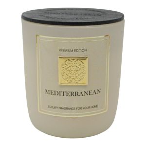 ΑΡΩΜΑΤΙΚΟ ΚΕΡΙ MEDITERRANEAN ΣΕ ΓΥΑΛΙΝΟ ΔΟΧΕΙΟ ΜΕ ΚΑΠΑΚΙ 8x8x9εκ. ANKOR