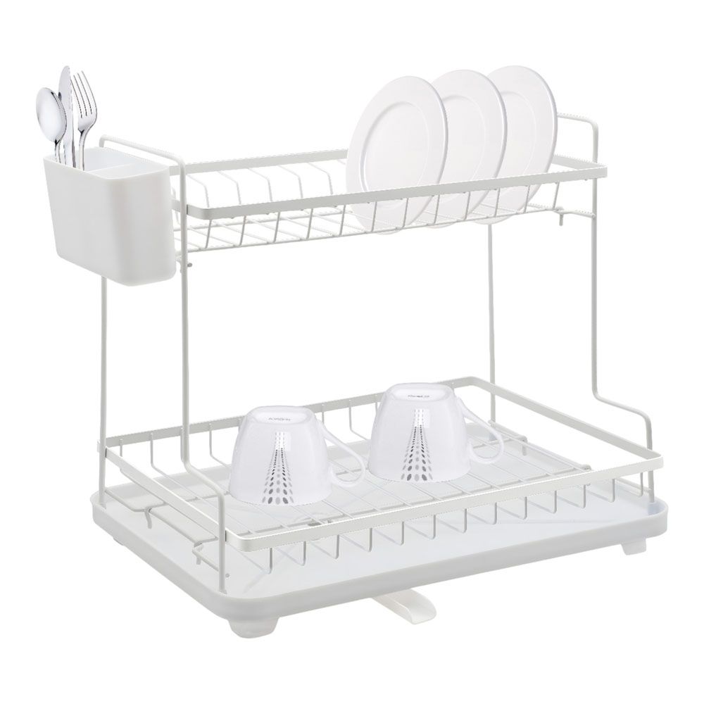 ΠΙΑΤΟΘΗΚΗ ΔΙΩΡΟΦΗ ΜΕΤΑΛΛΙΚΗ ΑΣΠΡΗ ΜΑΤ 46,3x30x38,3εκ.ANKOR