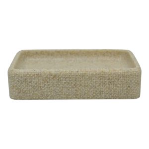 ΣΑΠΟΥΝΟΘΗΚΗ ΠΟΛΥΕΣΤΕΡΙΚΗ ΜΠΕΖ ΜΕ ΣΑΓΡΕ ΥΦΗ 11,8x8x2,7εκ.ANKOR