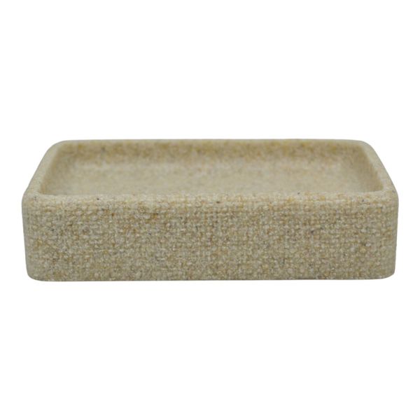 ΣΑΠΟΥΝΟΘΗΚΗ ΠΟΛΥΕΣΤΕΡΙΚΗ ΜΠΕΖ ΜΕ ΣΑΓΡΕ ΥΦΗ 11,8x8x2,7εκ.ANKOR