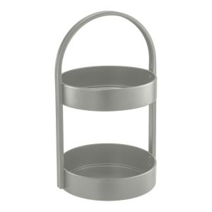 ΦΡΟΥΤΙΕΡΑ ΜΕΤΑΛΛΙΚΗ ΔΥΟ ΕΠΙΠΕΔΩΝ ΛΑΔΙ 24,5x22,5x40εκ. ANKOR