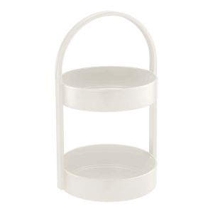 ΦΡΟΥΤΙΕΡΑ ΜΕΤΑΛΛΙΚΗ ΔΥΟ ΕΠΙΠΕΔΩΝ ΜΠΕΖ 24,5x22,5x40εκ. ANKOR