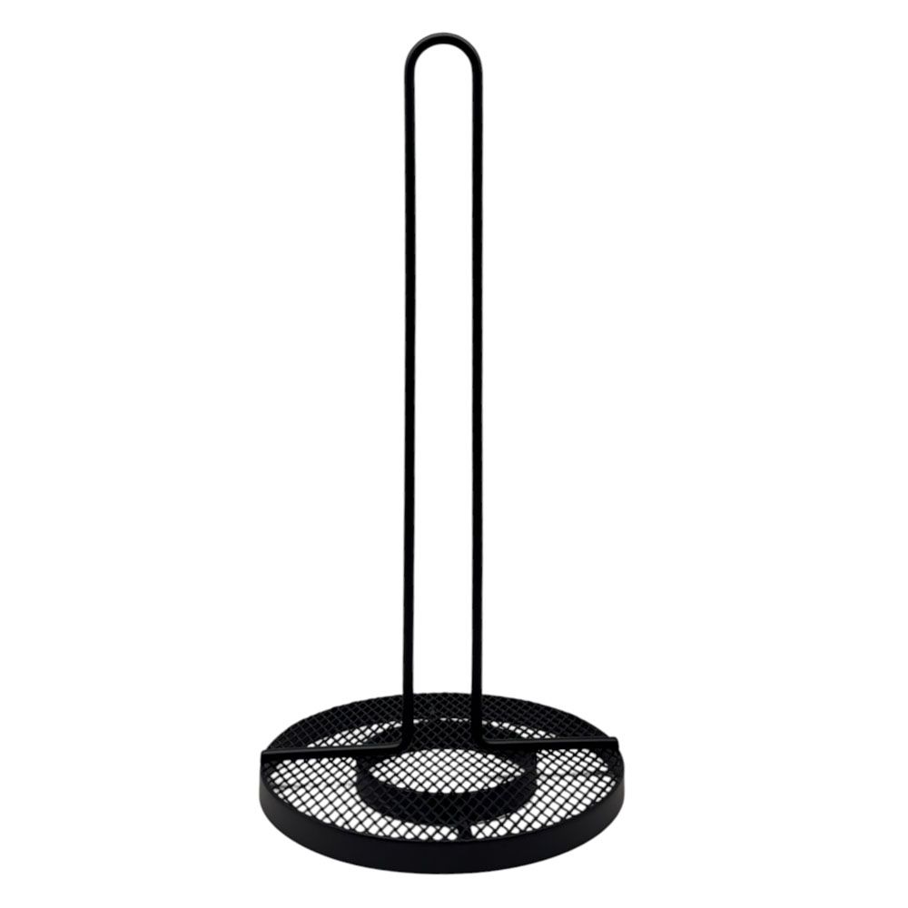 ΒΑΣΗ ΧΑΡΤΙΟΥ ΚΟΥΖΙΝΑΣ ΜΕΤΑΛΛΙΚΗ ΣΕ ΜΑΥΡΟ ΜΑΤ ΧΡΩΜΑ 15x15x31,3εκ.ANKOR