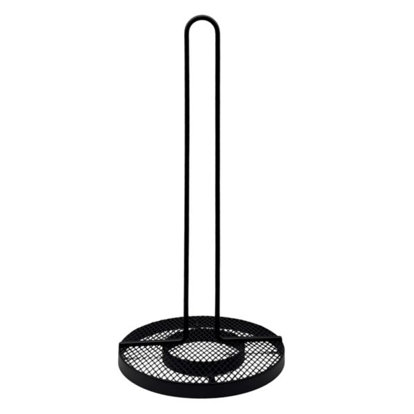 ΒΑΣΗ ΧΑΡΤΙΟΥ ΚΟΥΖΙΝΑΣ ΜΕΤΑΛΛΙΚΗ ΣΕ ΜΑΥΡΟ ΜΑΤ ΧΡΩΜΑ 15x15x31,3εκ.ANKOR