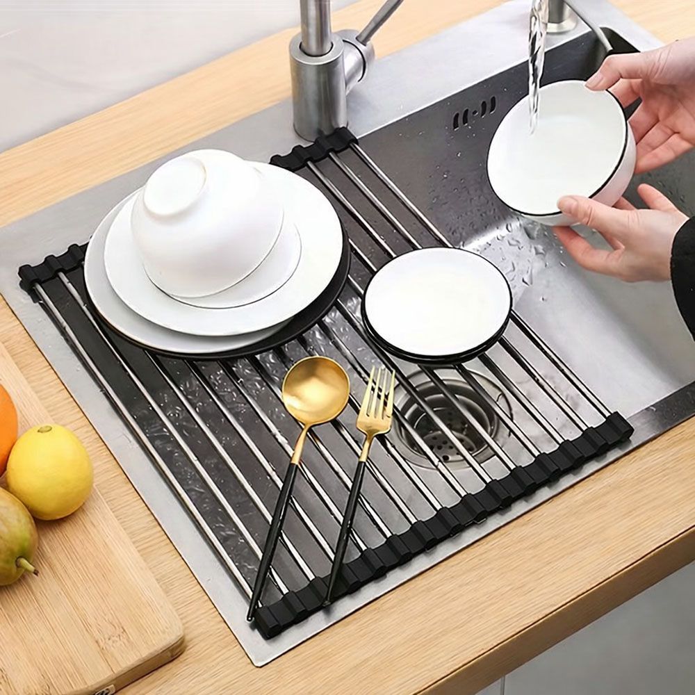 ΣΧΑΡΑ ΣΤΕΓΝΩΜΑΤΟΣ ΑΝΑΔΙΠΛΟΥΜΕΝΗ INOX ΜΕ ΣΙΛΙΚΟΝΗ 48,5x33x1εκ. ANKOR