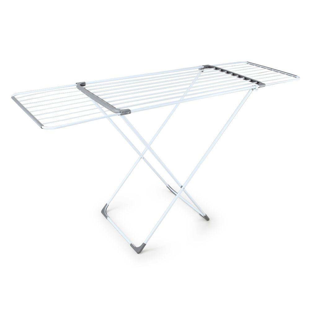 ΑΠΛΩΣΤΡΑ ΔΑΠΕΔΟΥ ΜΕΤΑΛΛΙΚΗ ΕΠΕΚΤΕΙΝΟΜΕΝΗ ΚΑΙ ΠΤΥΣΣΟΜΕΝΗ 18m ΣΕ ΑΣΠΡΟ ΧΡΩΜΑ ΜΕ ΓΚΡΙ ΕΝΩΣΕΙΣ ANKOR