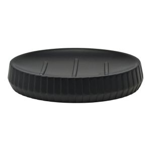 ΣΑΠΟΥΝΟΘΗΚΗ ΠΟΛΥΕΣΤΕΡΙΚΗ ΜΑΥΡΗ ΜΕ ΡΙΓΕΣ 12,9x9,1x2,3εκ.ANKOR