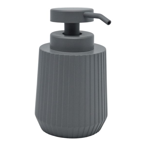 DISPENSER ΠΟΛΥΕΣΤΕΡΙΚΟ ΓΚΡΙ  ΜΕ ΡΙΓΕΣ 9x9x14,3εκ.ANKOR