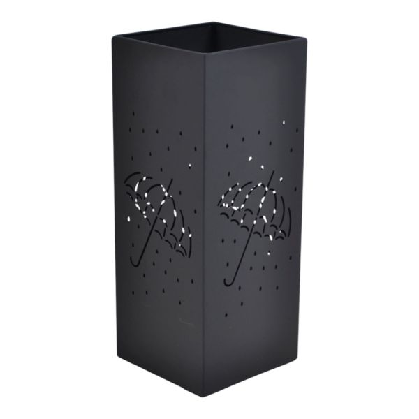 ΟΜΠΡΕΛΟΘΗΚΗ ΜΕΤΑΛΛΙΚΗ ΤΕΤΡΑΓΩΝΗ ΜΑΥΡΗ ΜΑΤ 20x20x50εκ.ANKOR