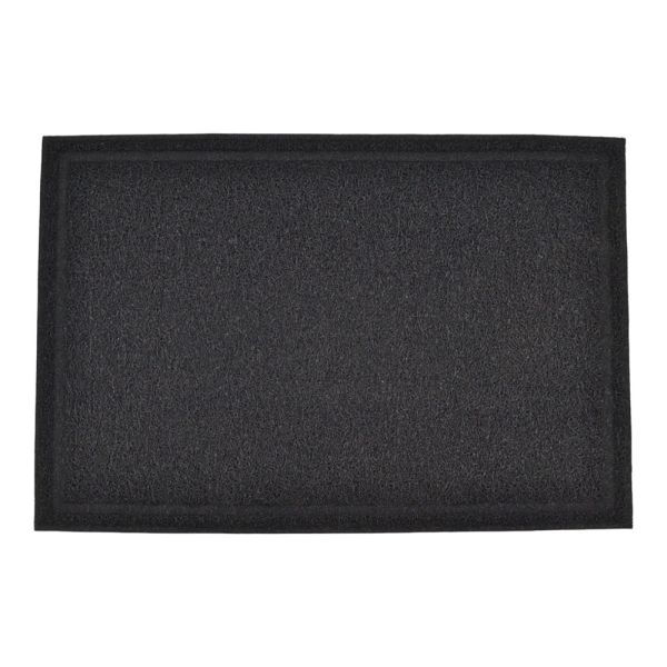 ΠΑΤΑΚΙ ΜΕ ΑΝΤΙΟΛΙΣΘΗΤΙΚΗ ΒΑΣΗ PVC 40x60εκ. ΜΑΥΡΟ ANKOR