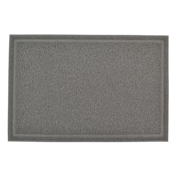 ΠΑΤΑΚΙ ΜΕ ΑΝΤΙΟΛΙΣΘΗΤΙΚΗ ΒΑΣΗ PVC 40x60εκ. ΓΚΡΙ ANKOR