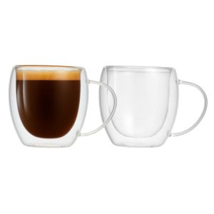 ΣΕΤ 2 ΦΛΙΤΖΑΝΙΑ ΔΙΠΛΟΥ ΤΟΙΧΩΜΑΤΟΣ ΑΠΟ ΒΟΡΙΟΠΥΡΙΤΙΚΟ ΓΥΑΛΙ 150ml ANKOR