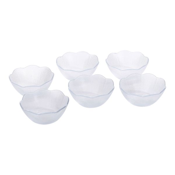 ΣΕΤ 6 ΓΥΑΛΙΝΑ ΜΠΟΛ 250ml 12,4x12,4x5,4εκ. ANKOR