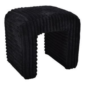 ΣΚΑΜΠΟ ΒΕΛΟΥΔΙΝΟ ΣΕ ΜΑΥΡΟ ΧΡΩΜΑ 43x35x41εκ. ANKOR