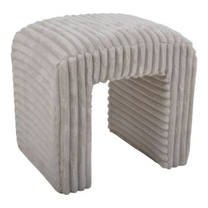 ΣΚΑΜΠΟ ΒΕΛΟΥΔΙΝΟ ΣΕ ΜΠΕΖ ΧΡΩΜΑ 43x35x41εκ. ANKOR