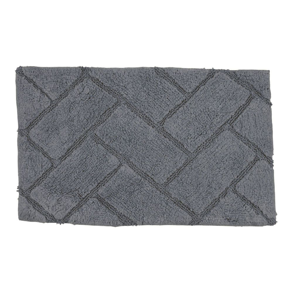 ΠΑΤΑΚΙ ΜΠΑΝΙΟΥ ΒΑΜΒΑΚΕΡΟ 2000gsm ΜΕ ΑΝΤΙΟΛΙΣΘΗΤΙΚΗ ΒΑΣΗ ΓΚΡΙ 50x80εκ. ANKOR