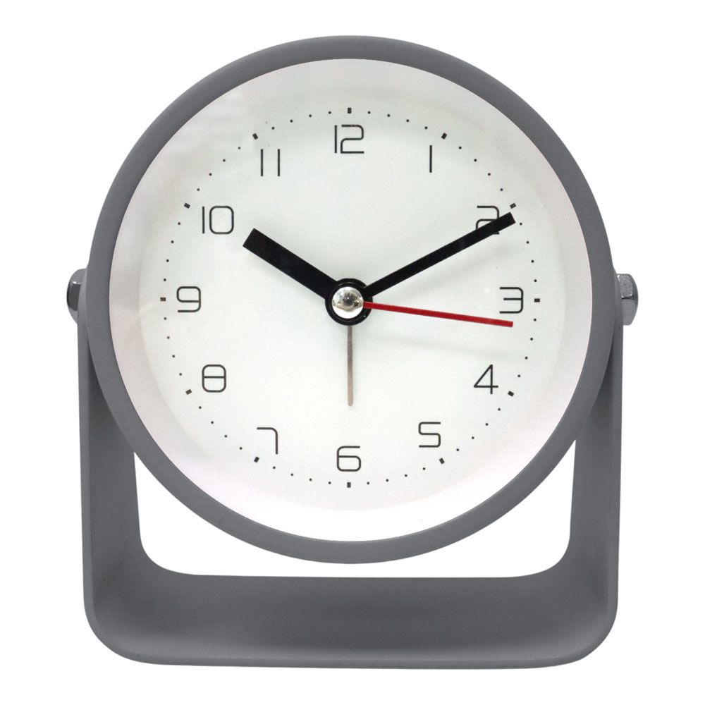 ΞΥΠΝΗΤΗΡΙ ΜΕΤΑΛΛΙΚΟ ΑΘΟΡΥΒΟ ΣΕ ΓΚΡΙ ΜΑΤ ΧΡΩΜΑ 9,8x3,7x10,3εκ. ANKOR