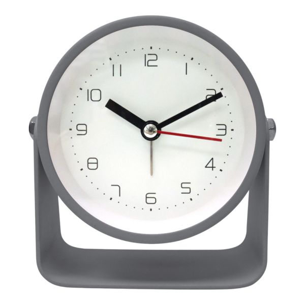 ΞΥΠΝΗΤΗΡΙ ΜΕΤΑΛΛΙΚΟ ΑΘΟΡΥΒΟ ΣΕ ΓΚΡΙ ΜΑΤ ΧΡΩΜΑ 9,8x3,7x10,3εκ. ANKOR