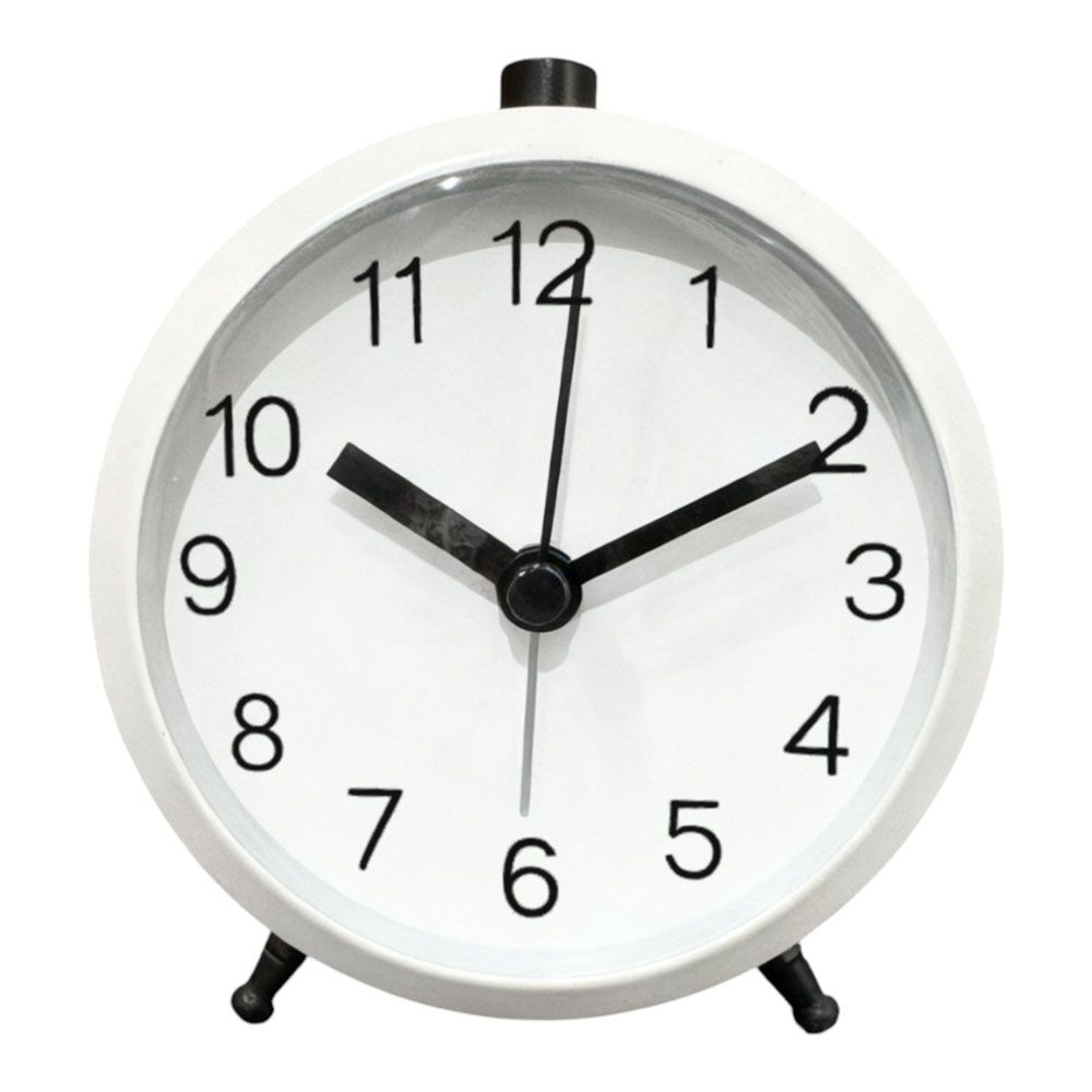 ΞΥΠΝΗΤΗΡΙ ΜΕΤΑΛΛΙΚΟ ΑΘΟΡΥΒΟ ΣΕ ΑΣΠΡΟ ΜΑΤ ΧΡΩΜΑ 9,3x5,7x10,5εκ. ANKOR