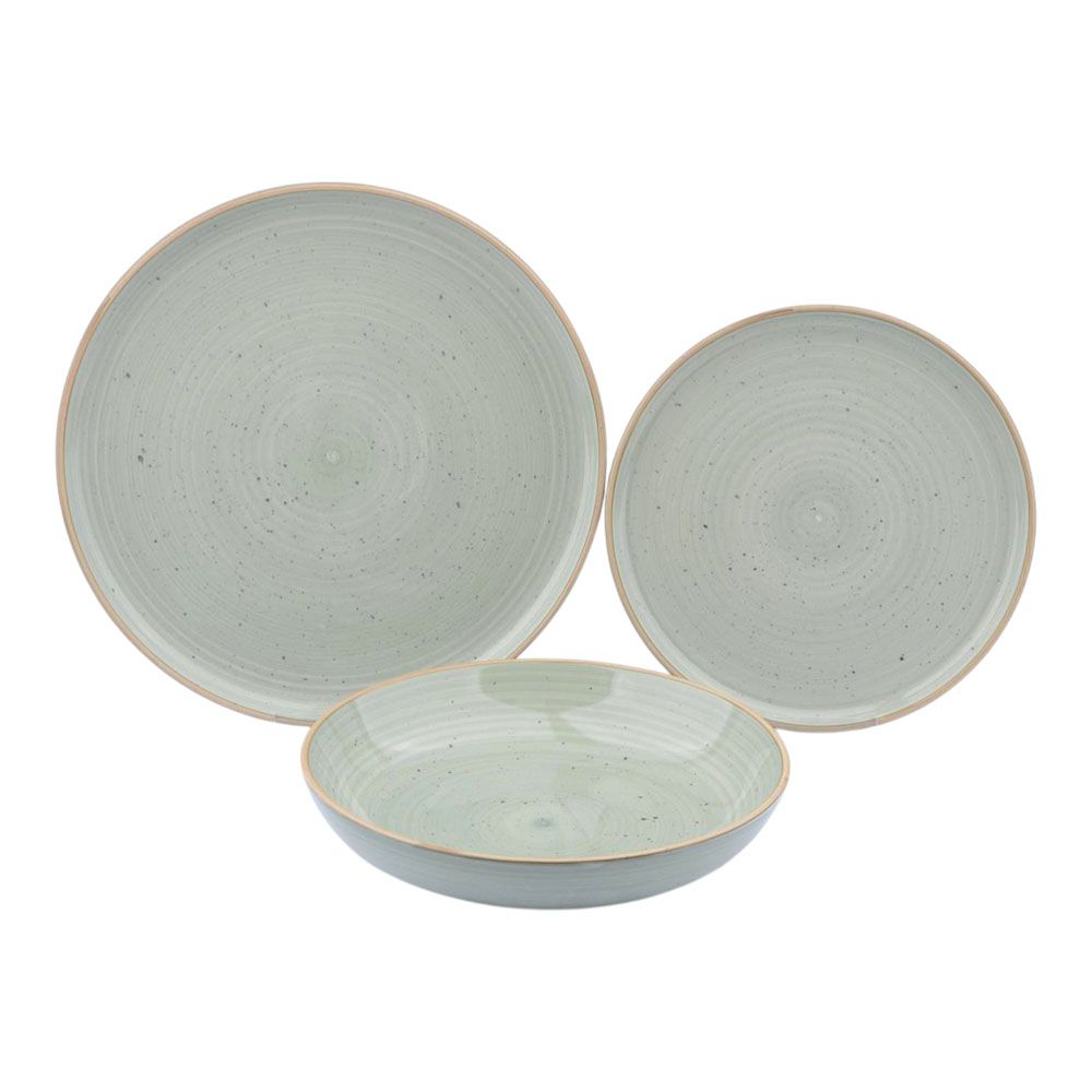 ΣΕΡΒΙΤΣΙΟ ΠΙΑΤΩΝ STONEWARE 18ΤΜΧ ΣΕ ΜΙΝΤ ΧΡΩΜΑ ANKOR
