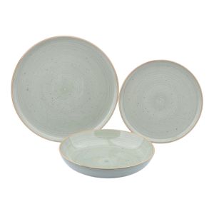 ΣΕΡΒΙΤΣΙΟ ΠΙΑΤΩΝ STONEWARE 18ΤΜΧ ΣΕ ΜΙΝΤ ΧΡΩΜΑ ANKOR