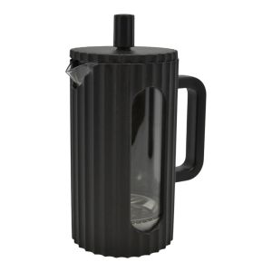 ΚΑΦΕΤΙΕΡΑ ΓΑΛΛΙΚΟΥ ΜΕ ΠΡΕΣΑ 600ML ΒΟΡΙΟΠΥΡΙΤΙΚΟ ΓΥΑΛΙ ΜΕ ΜΑΥΡΟ PP ΠΕΡΙΒΛΗΜΑ ANKOR