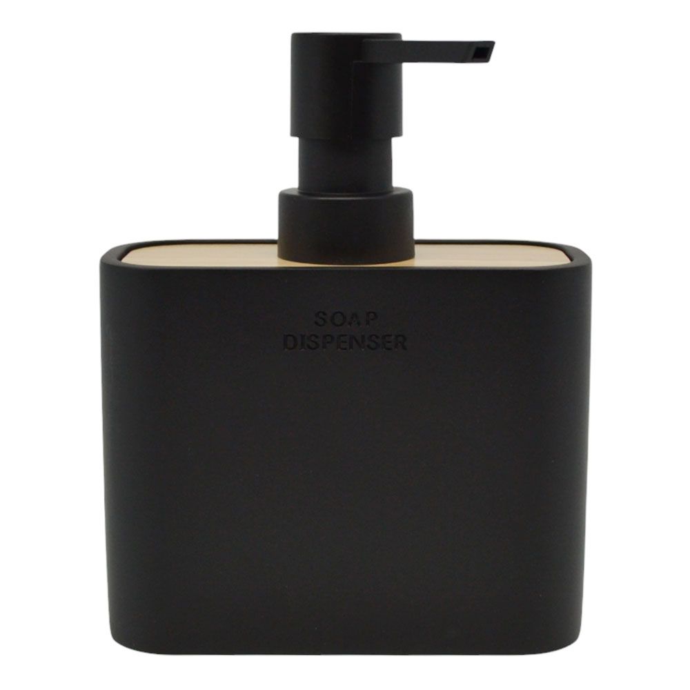 DISPENSER ΠΟΛΥΕΣΤΕΡΙΚΟ ΜΑΥΡΟ ΜΕ ΞΥΛΟ 11,8x5x14,3εκ.ANKOR