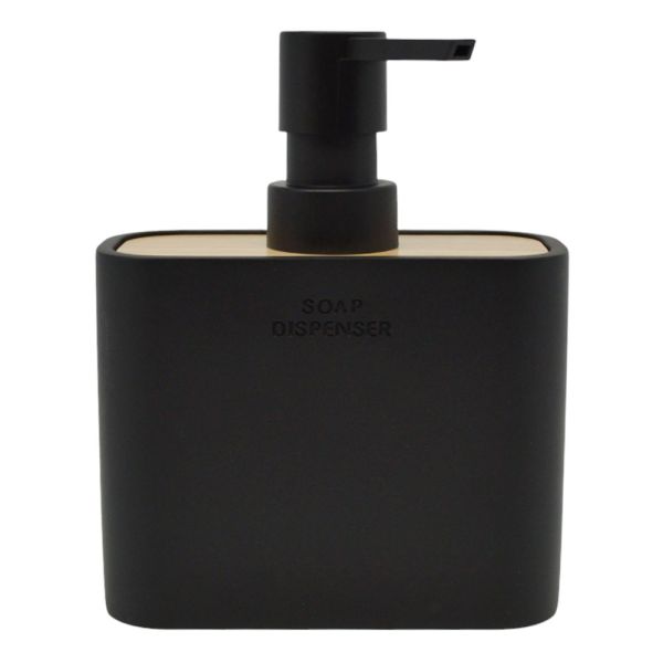 DISPENSER ΠΟΛΥΕΣΤΕΡΙΚΟ ΜΑΥΡΟ ΜΕ ΞΥΛΟ 11,8x5x14,3εκ.ANKOR