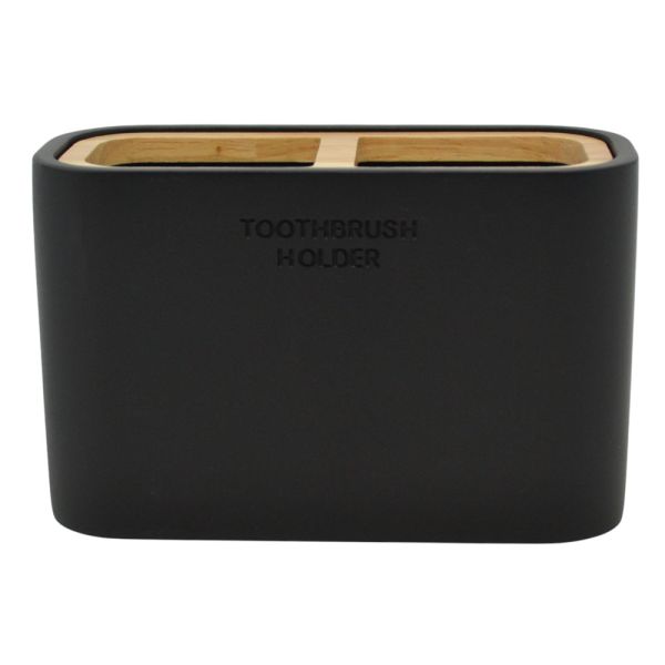 ΠΟΤΗΡΟΘΗΚΗ ΠΟΛΥΕΣΤΕΡΙΚΗ ΜΑΥΡΗ ΜΕ ΞΥΛΟ 12,4x5,6x7,8εκ.ANKOR