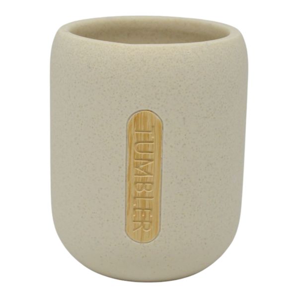 ΠΟΤΗΡΟΘΗΚΗ ΠΟΛΥΕΣΤΕΡΙΚΗ ΜΠΕΖ ΣΑΓΡΕ ΜΕ ΞΥΛΟ 8,1x8,1x10εκ.ANKOR