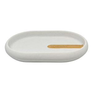 ΣΑΠΟΥΝΟΘΗΚΗ ΠΟΛΥΕΣΤΕΡΙΚΗ ΑΣΠΡΗ ΣΑΓΡΕ ΜΕ ΞΥΛΟ 14x9,5x2εκ. ANKOR