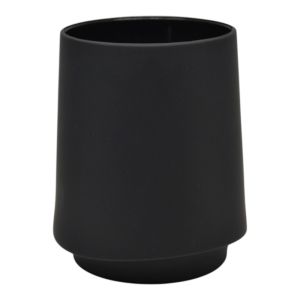 ΠΟΤΗΡΟΘΗΚΗ ΠΛΑΣΤΙΚΗ ABS ΜΑΥΡΗ ΜΑΤ 8,6x8,6x10,6εκ. ANKOR