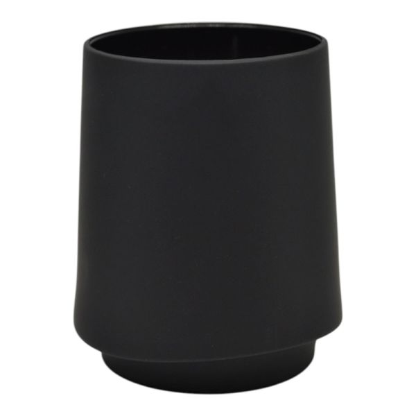 ΠΟΤΗΡΟΘΗΚΗ ΠΛΑΣΤΙΚΗ ABS ΜΑΥΡΗ ΜΑΤ 8,6x8,6x10,6εκ. ANKOR