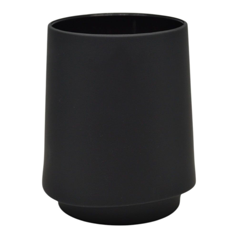 ΠΟΤΗΡΟΘΗΚΗ ΠΛΑΣΤΙΚΗ ABS ΜΑΥΡΗ ΜΑΤ 8,6x8,6x10,6εκ. ANKOR