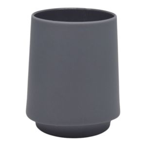 ΠΟΤΗΡΟΘΗΚΗ ΠΛΑΣΤΙΚΗ ABS ΓΚΡΙ ΜΑΤ 8,6x8,6x10,6εκ. ANKOR