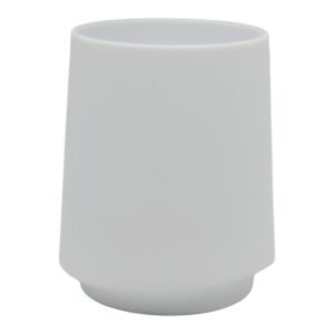 ΠΟΤΗΡΟΘΗΚΗ ΠΛΑΣΤΙΚΗ ABS ΑΣΠΡΗ ΜΑΤ 8,6x8,6x10,6εκ. ANKOR