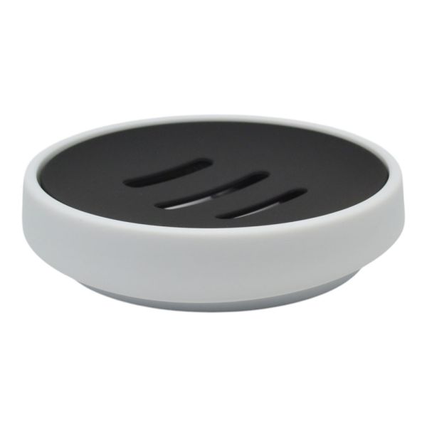 ΣΑΠΟΥΝΟΘΗΚΗ ΠΛΑΣΤΙΚΗ ABS ΑΣΠΡΗ ΜΑΤ 11,2x11,2x2,8εκ. ANKOR