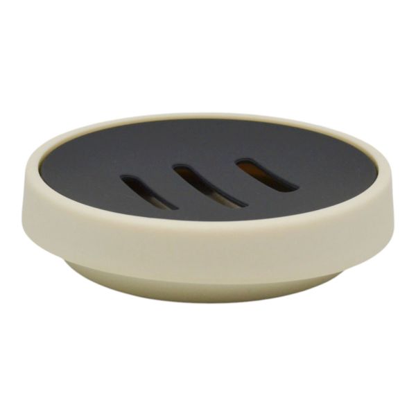 ΣΑΠΟΥΝΟΘΗΚΗ ΠΛΑΣΤΙΚΗ ABS ΜΠΕΖ ΜΑΤ 11,2x11,2x2,8εκ. ANKOR