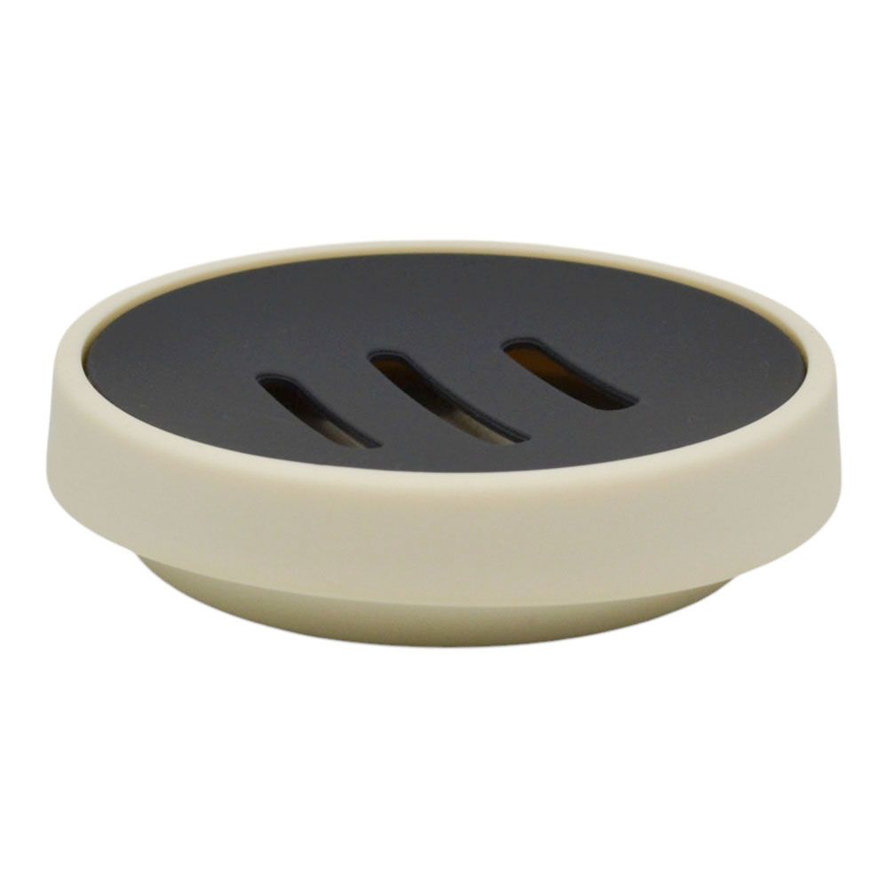 ΣΑΠΟΥΝΟΘΗΚΗ ΠΛΑΣΤΙΚΗ ABS ΜΠΕΖ ΜΑΤ 11,2x11,2x2,8εκ. ANKOR