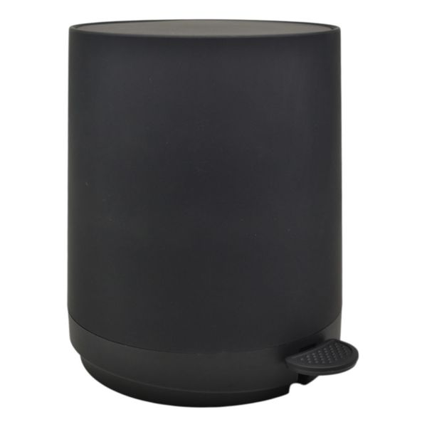 ΚΑΛΑΘΙ ΜΠΑΝΙΟΥ 5lt ΠΛΑΣΤΙΚΟ ABS SOFT CLOSE ΜΑΥΡΟ ΜΑΤ ANKOR